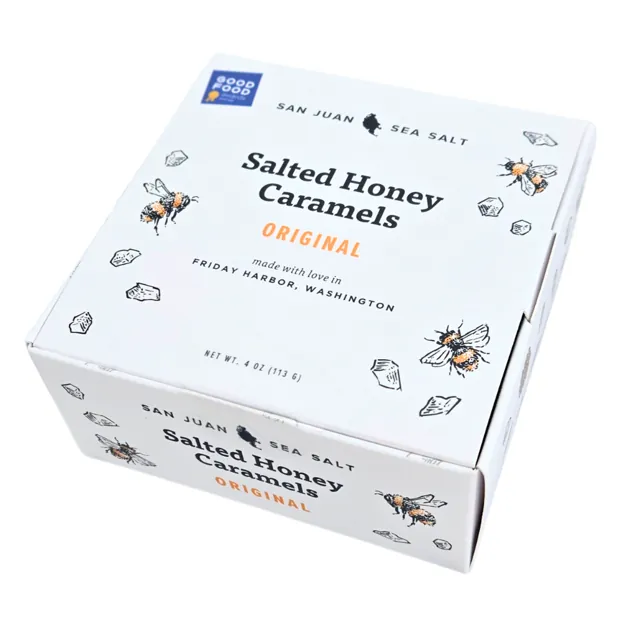 San Juan Island Sea Salt Salted Honey Caramels