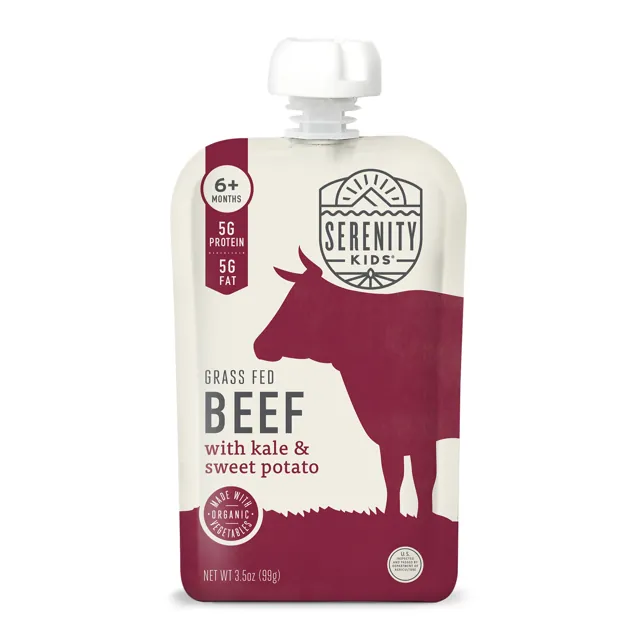 Serenity Kids Grass-Fed Beef with Organic Veggies