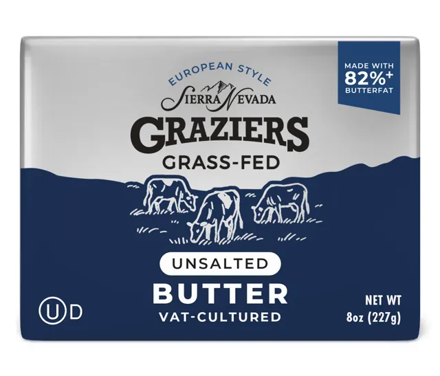 Sierra Nevada Cheese Co. Graziers Butter Unsalted