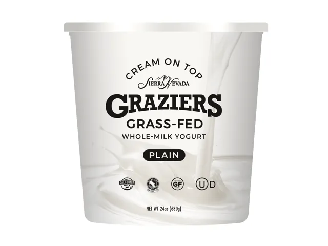 Sierra Nevada Cheese Co. Graziers Cream on Top Whole Milk Yogurt – Plain