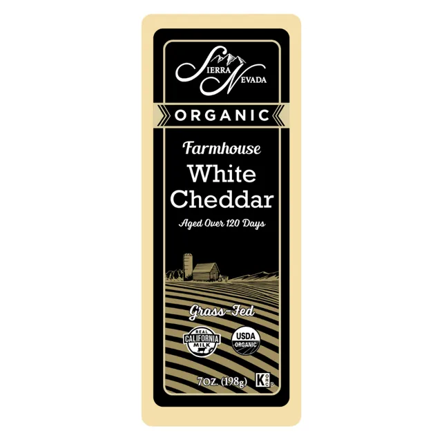 Sierra Nevada Cheese Co. Organic Farmhouse White Cheddar
