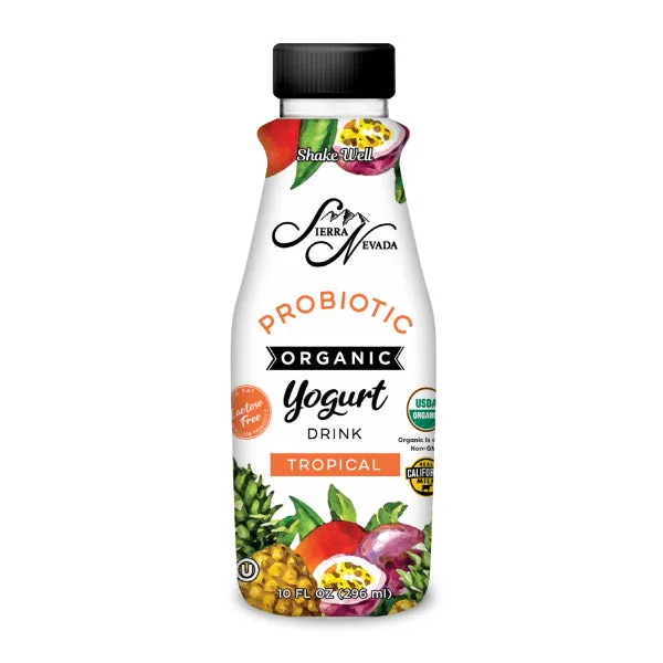 Sierra Nevada Cheese Co. Organic Drinkable Yogurt – Tropical