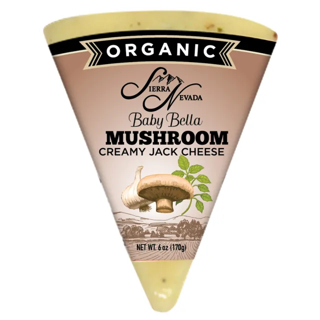 Sierra Nevada Cheese Co. Organic Baby Bella Mushroom Jack