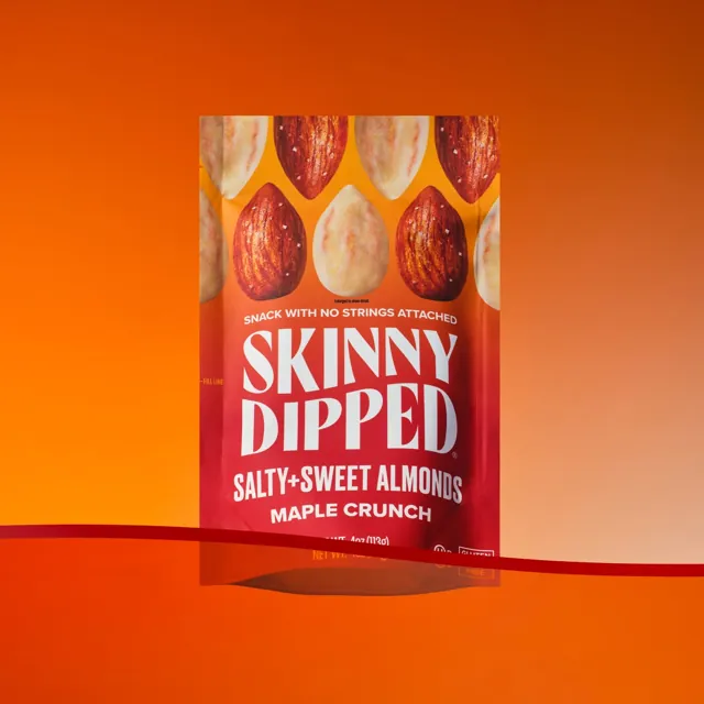 SkinnyDipped Salty + Sweet Maple Crunch Almonds