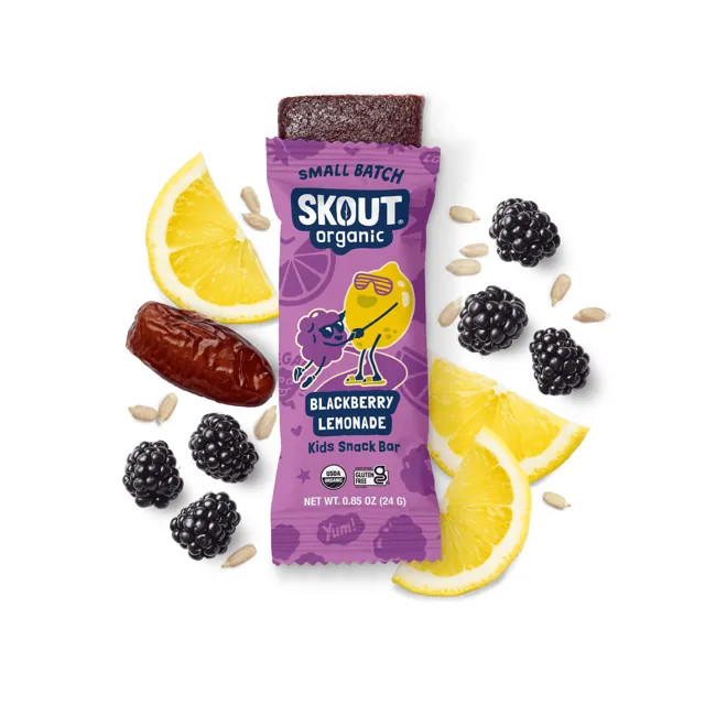 Skout Organic Blackberry Lemonade Kids Bar