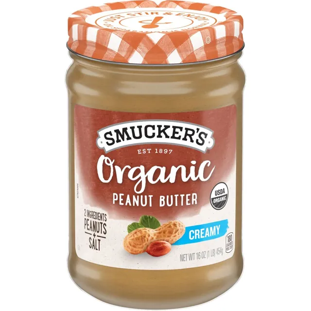 Smucker's Organic Creamy Peanut Butter