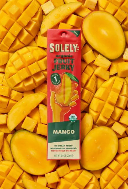Solely Organic Mango Fruit Jerky