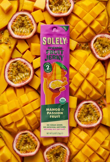Solely Organic Mango Passion Fruit Jerky