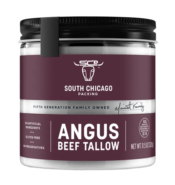 South Chicago Packing Angus Beef Tallow Jar