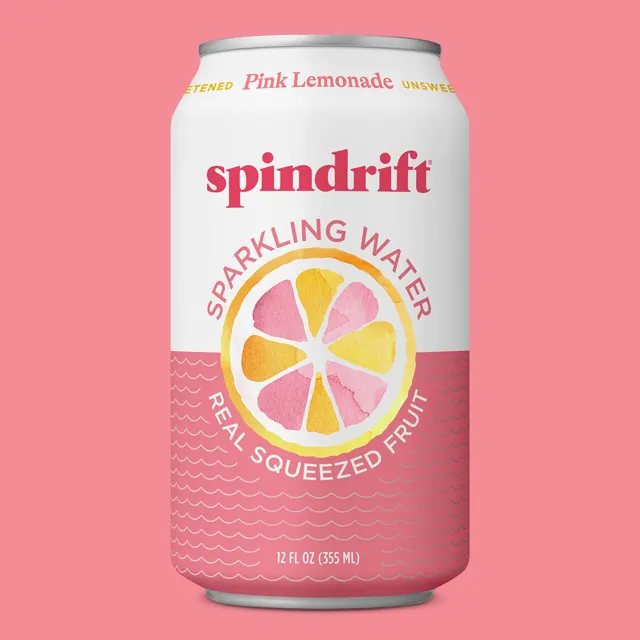 Spindrift Pink Lemonade Sparkling Water