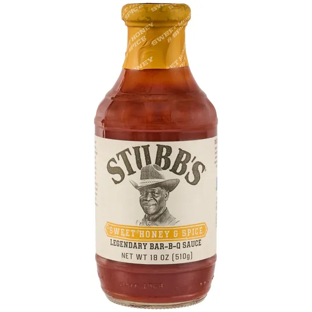 Stubb's Sweet Honey & Spice Legendary Bar B Q Sauce