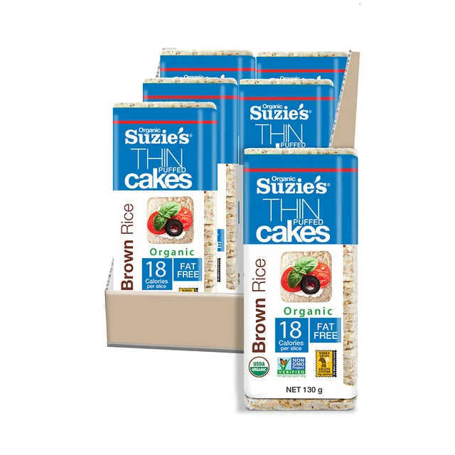 Suzie's Organic Brown Rice Thin Cakes