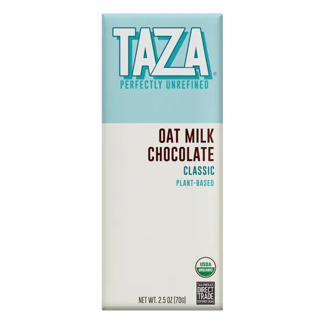 Taza Oat Milk Chocolate Bar – Classic