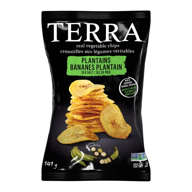 Terra Plantains with SEA Salt