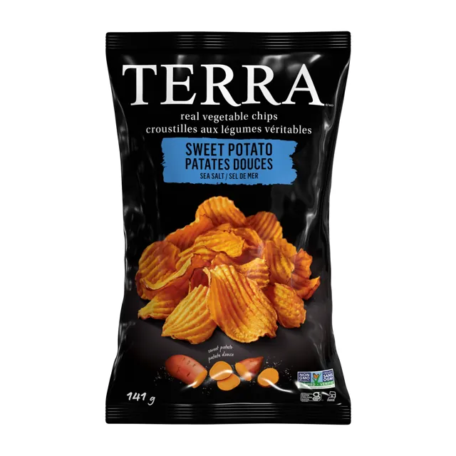 Terra Sweet Potato Crinkle CUT with SEA Salt