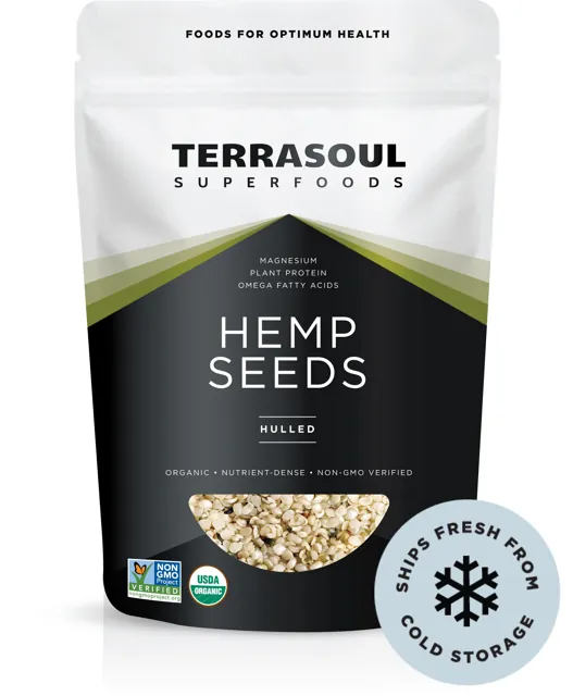 Terrasoul Superfoods Hemp Seeds