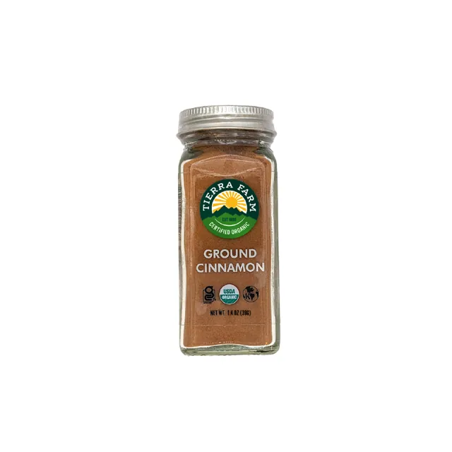 Tierra Farm Organic Ground Cinnamon