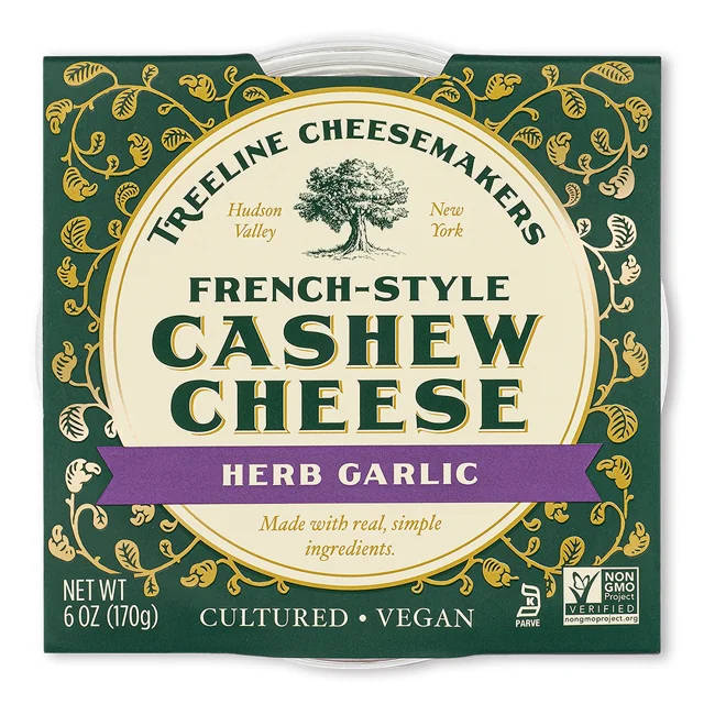 Treeline Herb Garlic French-Style Cashew Cheese