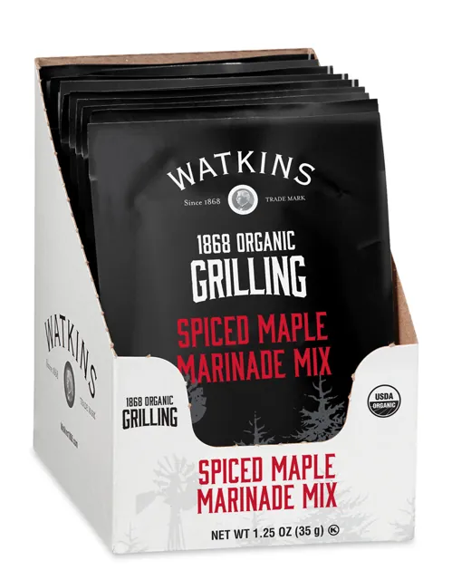 Watkins Organic Spiced Maple Marinade