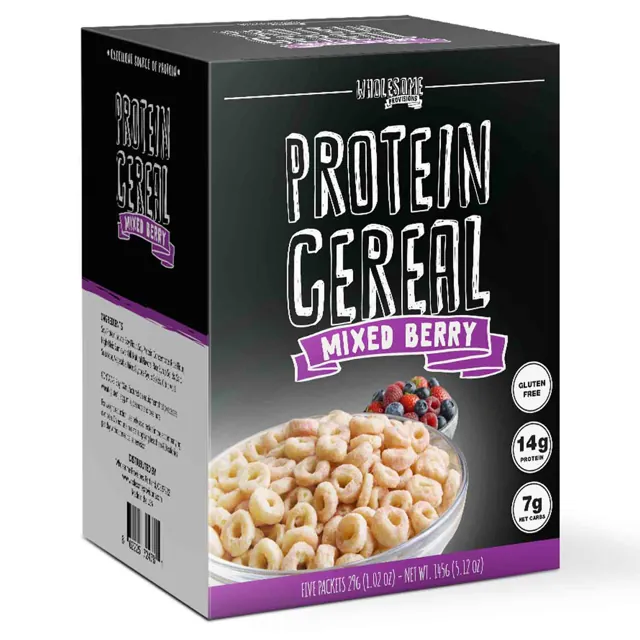 Wholesome Provisions Mixed Berry Protein Cereal