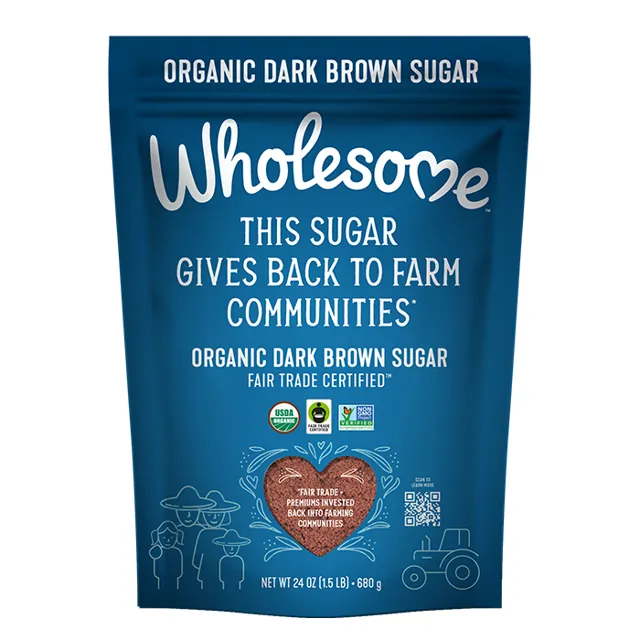Wholesome Sweeteners Organic Fair Trade Dark Brown Sugar