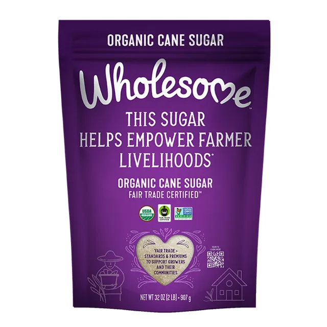 Wholesome Sweeteners Organic Fair Trade Cane Sugar
