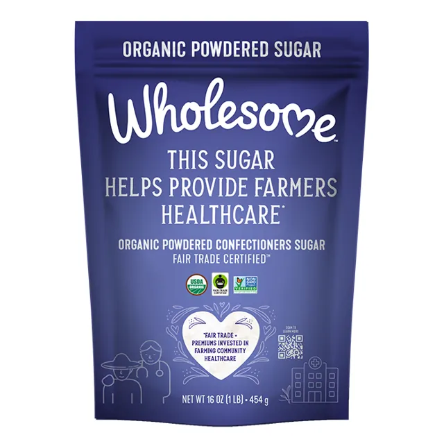 Wholesome Sweeteners Organic Fair Trade Powdered Confectioners Sugar