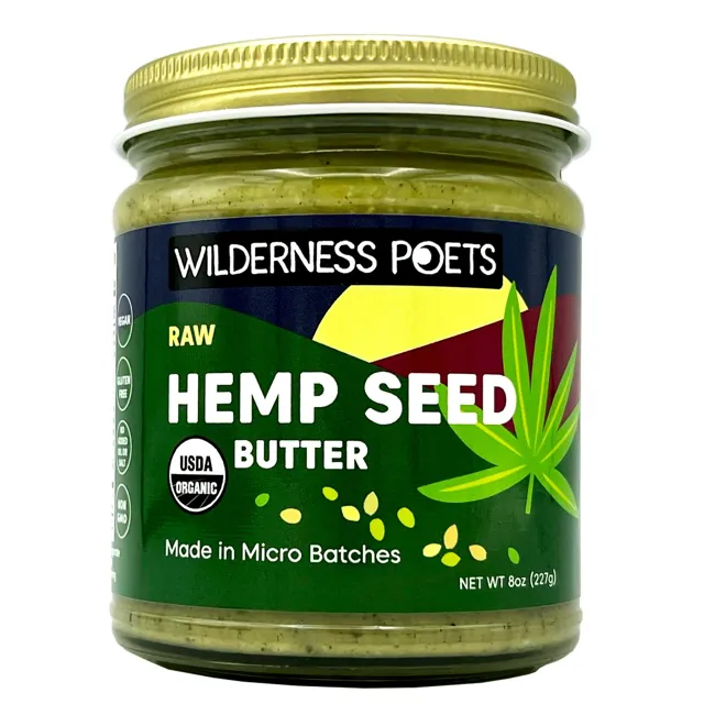Wilderness Poets Hemp Seed Butter – Organic, Raw