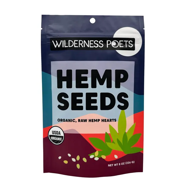 Wilderness Poets Hemp Seeds – Organic, Raw