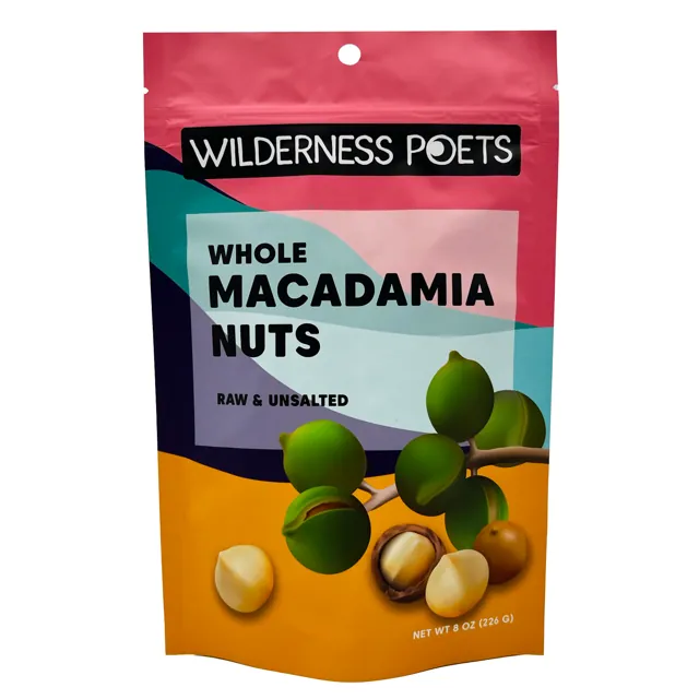 Wilderness Poets Macadamia Nuts – Whole, Raw