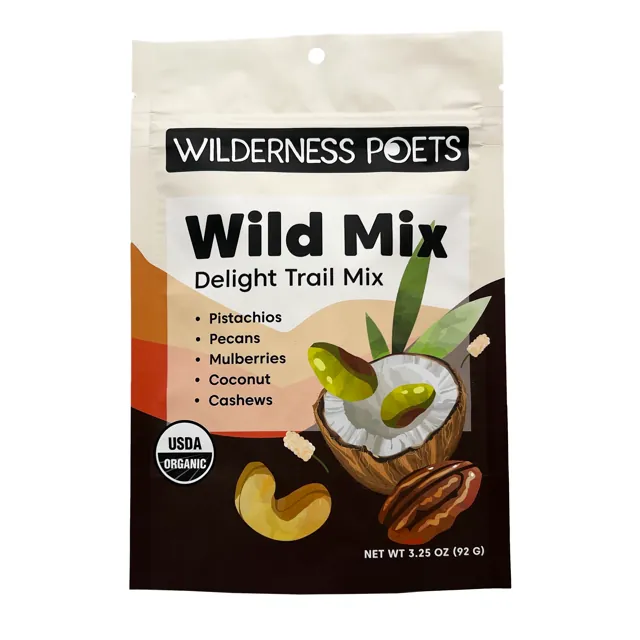 Wilderness Poets Delight Wild Mix – Organic, Superfood Trail Mix