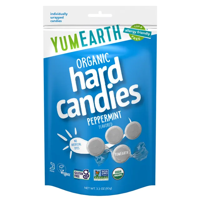 YumEarth Organic Peppermint Hard Candy