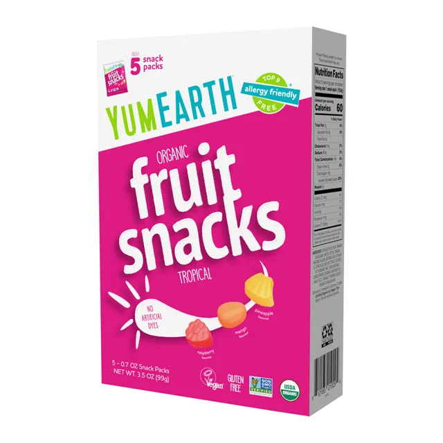 YumEarth Organic Tropical Fruit Snacks