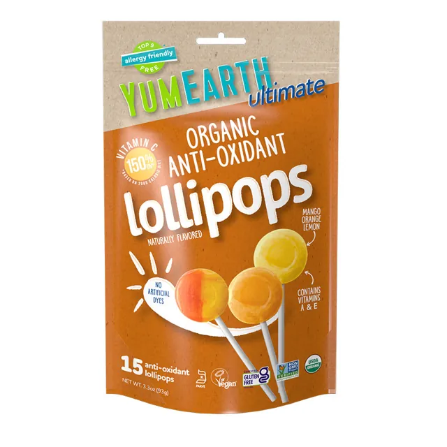 YumEarth Ultimate Anti-Oxidant Lollipops