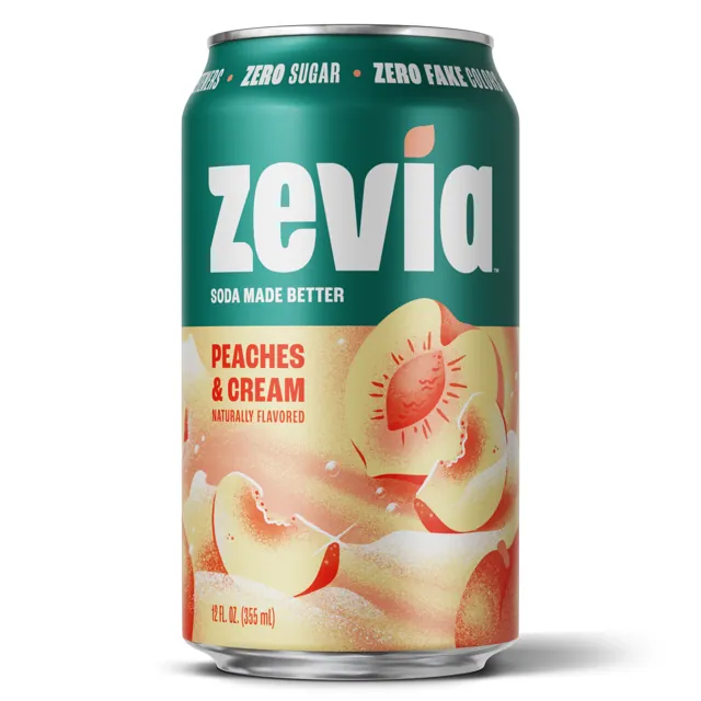 Zevia Peaches & Cream