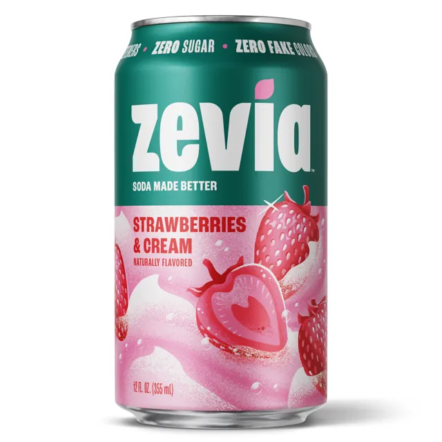 Zevia Strawberries & Cream