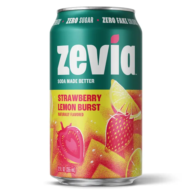 Zevia Strawberry Lemon Burst