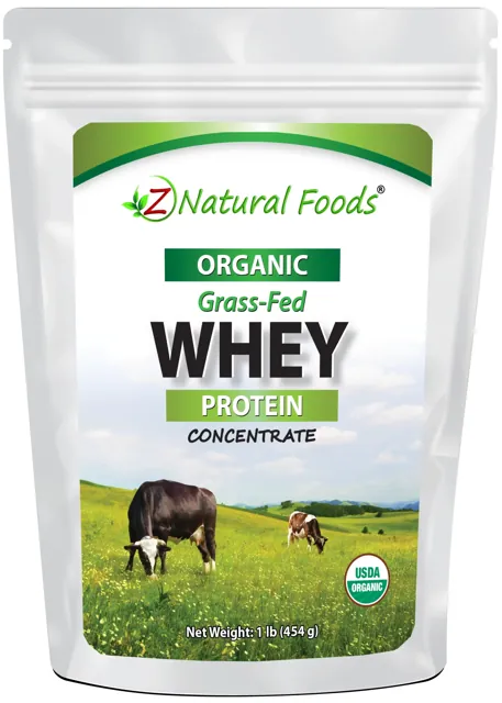 Z Natural Foods Organic Grass-Fed Whey Protein Concentrate