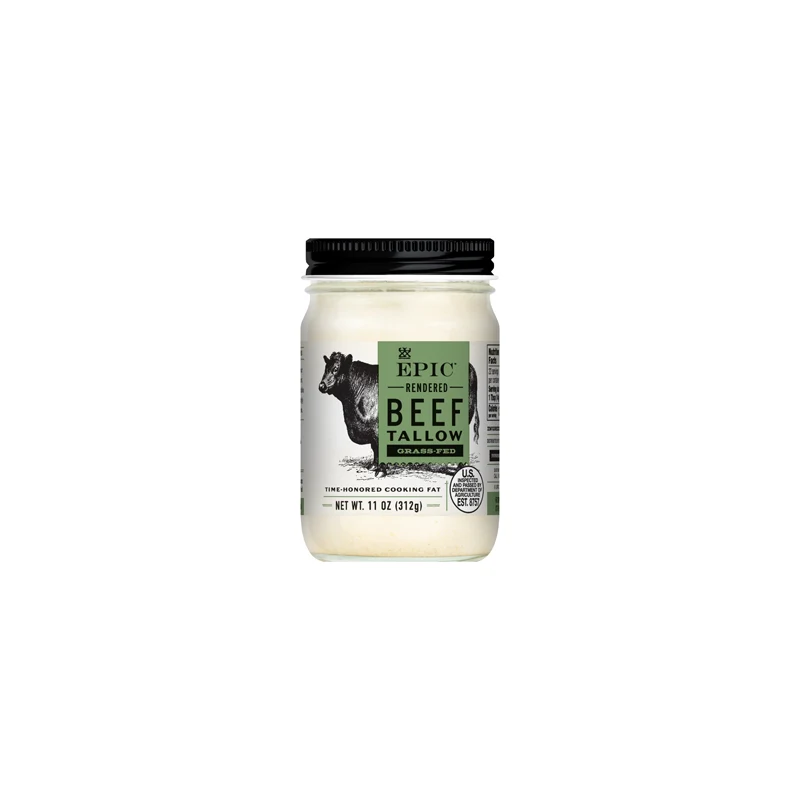 EPIC Provisions Grass-Fed Beef Tallow, 6-Pack