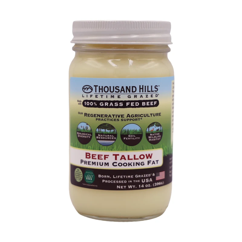 Thousand Hills Lifetime Grazed Premium Shelf-Stable Beef Tallow