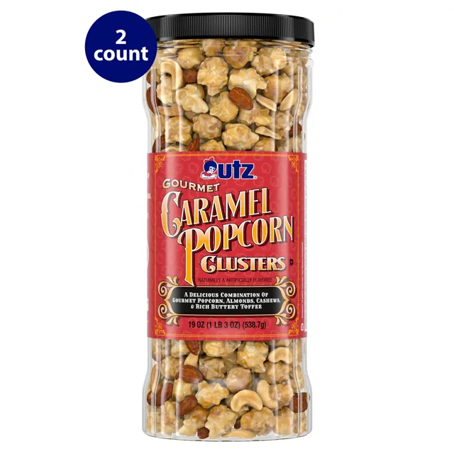 Utz Gourmet Caramel Popcorn Clusters
