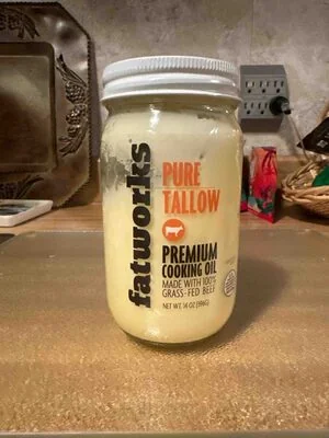 Fatworks Premium Cooking Oil, Pure Tallow