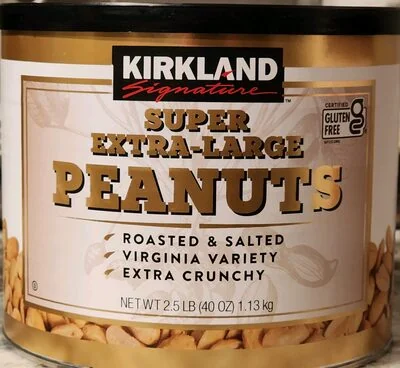 Kirkland Signature Super Extra Large Peanuts, Roasted & Salted