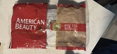 American Beauty Enriched Egg Noodle Product, Wide Egg Noodles