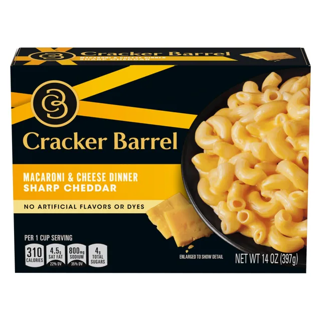 Cracker Barrel Macaroni & Cheese Dinner Sharp Cheddar