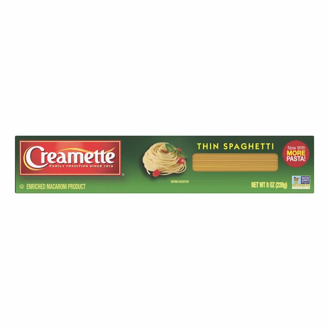 Creamette Enriched Macaroni Product, Thin Spaghetti