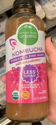 Simple Truth Pineapple Pink Guava Kombucha
