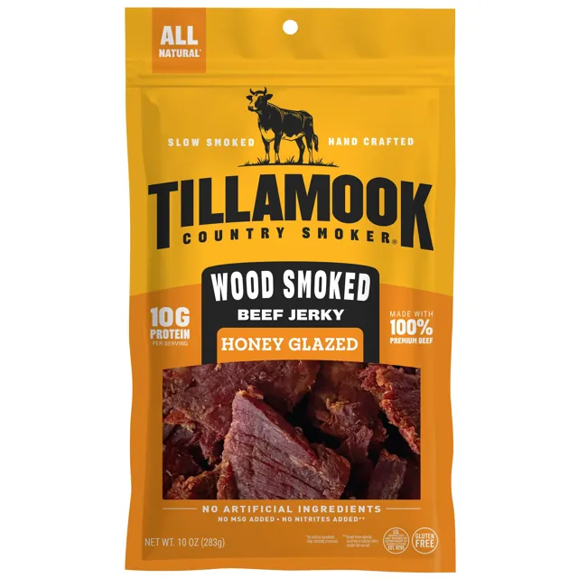 Tillamook Country Smoker Honey Glazed Beef Jerky