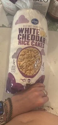 Kroger Rice Cakes, White Cheddar