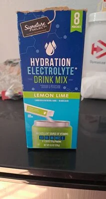 Signature Select Lemon Lime Hydration Electrolyte Drink Mix